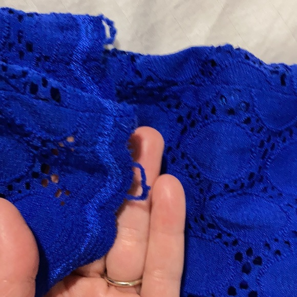 Royal blue knee length dress - Picture 12 of 13